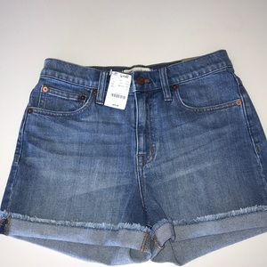 Madewell NWT High-Rise Denim Shorts